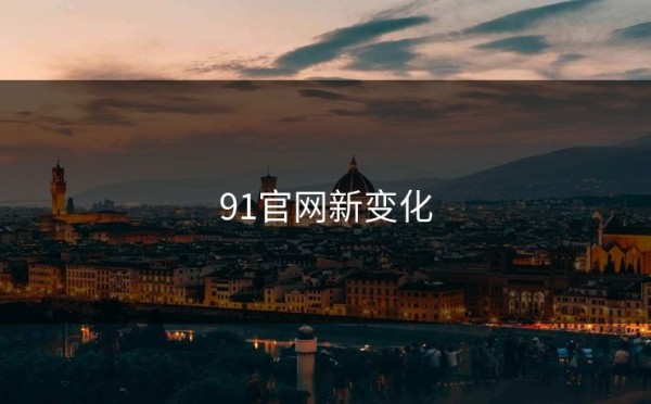 91官网新变化